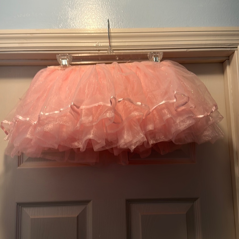 Pink super fluffy tutu.